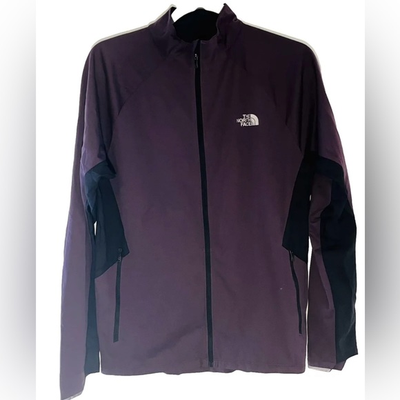 The North Face Jackets & Blazers - Women’s The North Face Purple & Black Zip Up Jacket Size Small